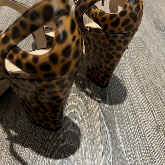 Via Spiga leopard heels patent leather size 9 worn once - Picture 5 of 7